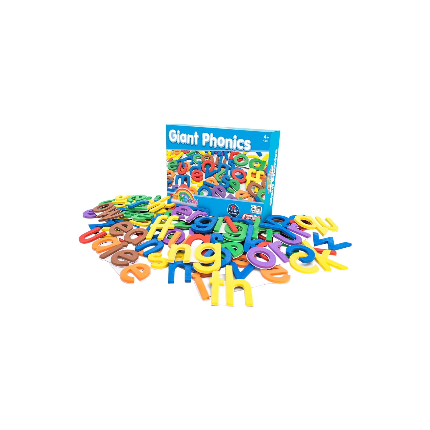 Junior Learning Giant Rainbow Phonics, 84 Pieces - Walmart.com