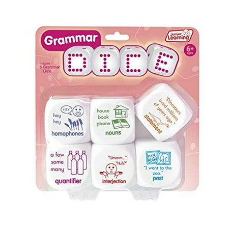 Junior Learning - Grammar Dice Educational Learning Game