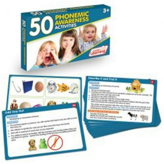Junior Learning Language Arts Activity Cards Phonemic Awareness