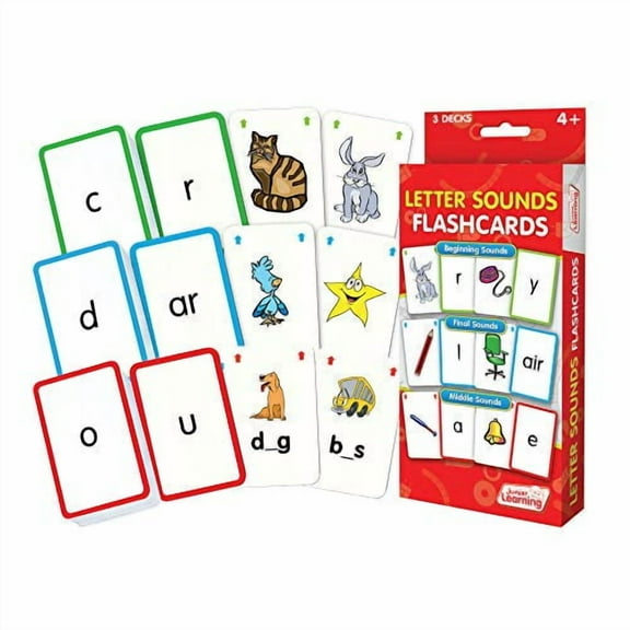 Junior Learning Letter Sound Flash Cards