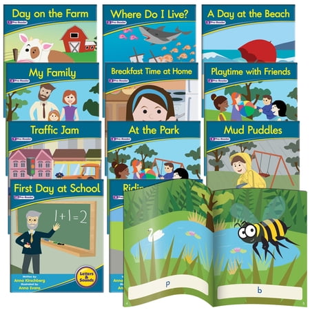 Junior Learning Phonemic Awareness Readers - Fiction Learning Set