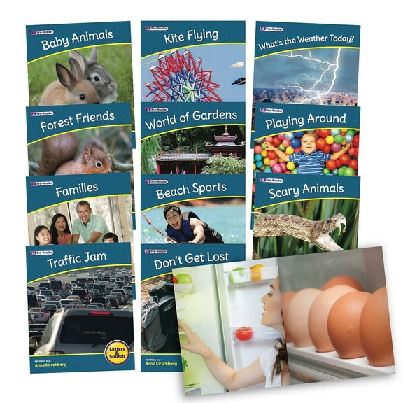 Junior Learning Letters & Sounds Phase 1 Set 2 Non-Fiction Educational Learning Set