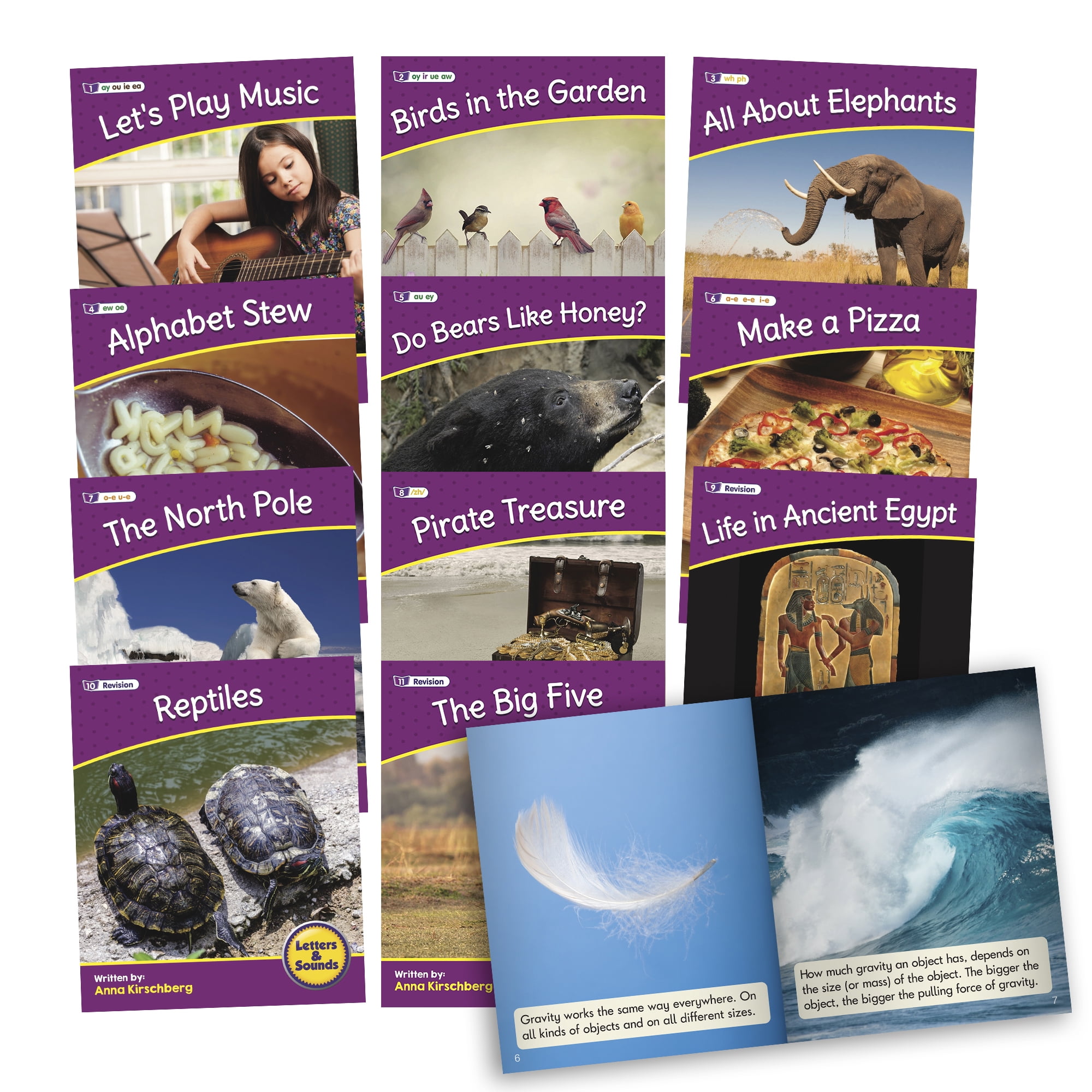 Junior Learning Letters & Sounds Phase 5 Set 2 Non-Fiction Educational Learning Set