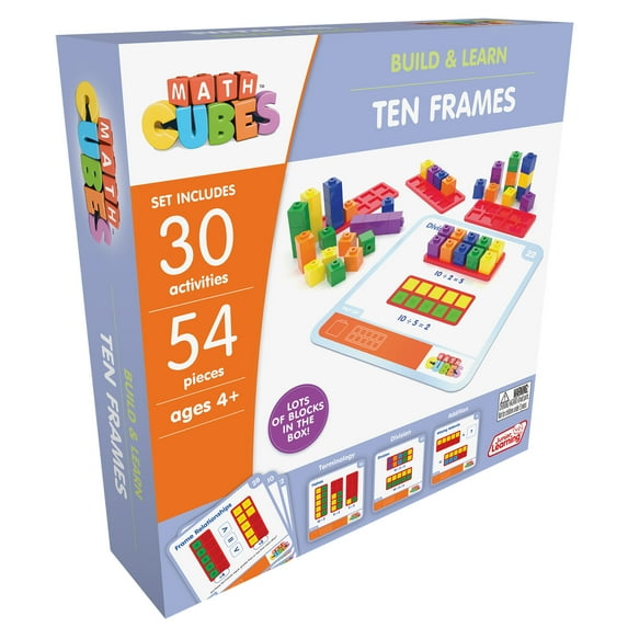 Junior Learning Mathcubes - Ten Frames