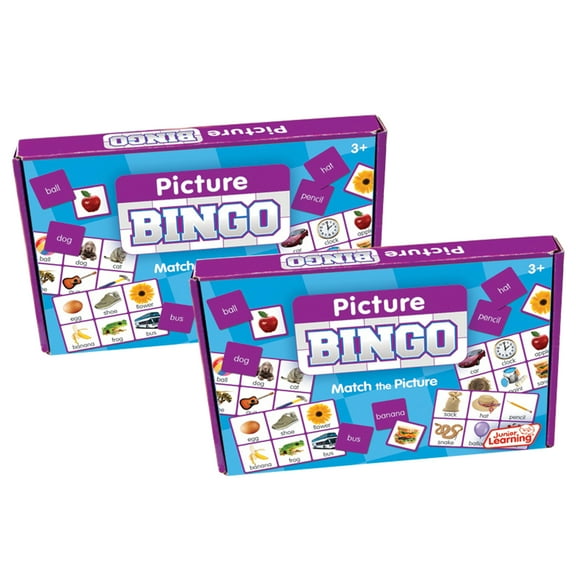Junior Learning Picture Bingo, Pack of 2