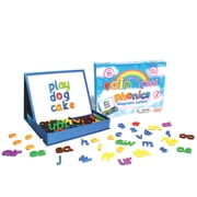 Junior Learning Rainbow Phonics Magnetic Letters Complete Set for Word Building Ages 5-7 Grades K-2