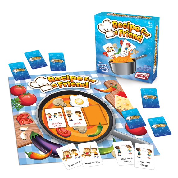 Junior Learning Recipe for a Friend - Educational Board Game