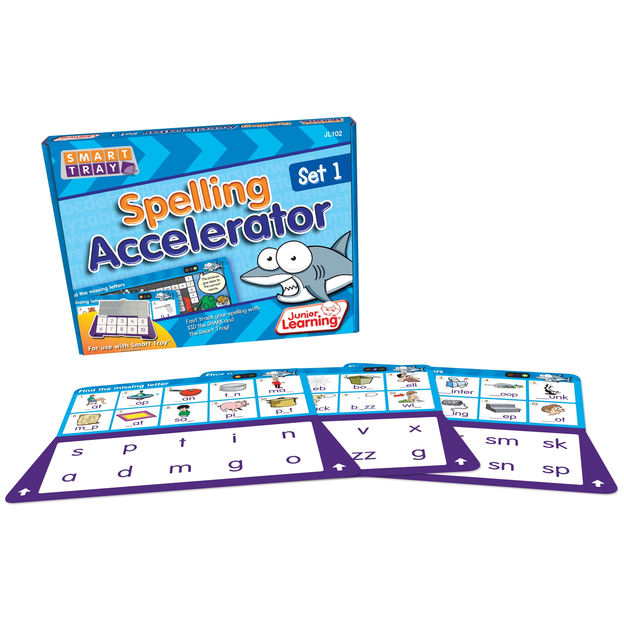 Junior Learning Smart Tray Spelling Accelerator, Set 1