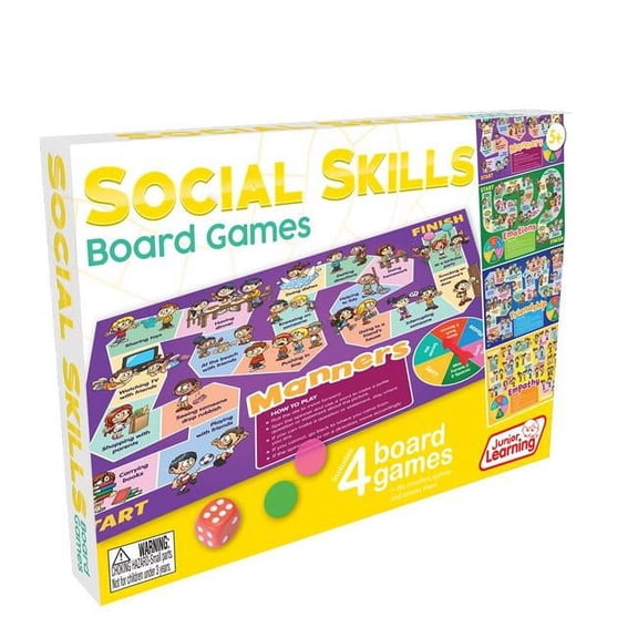 Junior Learning  Social Skills Board Games