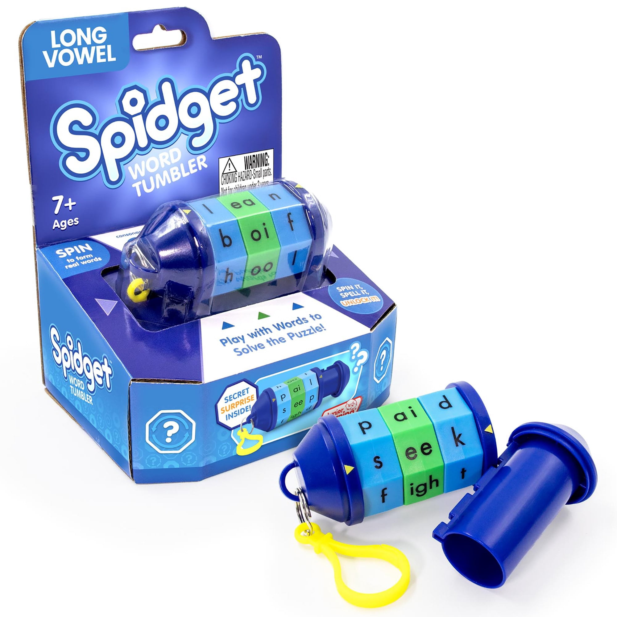 Spidget Junior Learning: Spidget Word Tumbler - Long Vowel - Hands-On Phonics ...