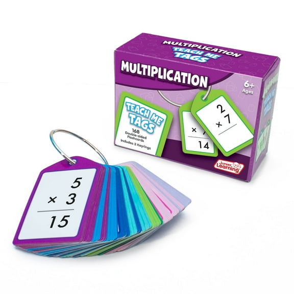 Junior Learning Teach Me Tags, Multiplication