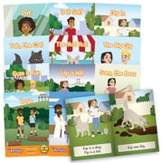 Junior Learning: The Beanies Diversity - Phase 2 - Hi-Lo Decodables, 12 Book Set, Letter Sounds, Week-By-Week Progression, Kids Reading Development