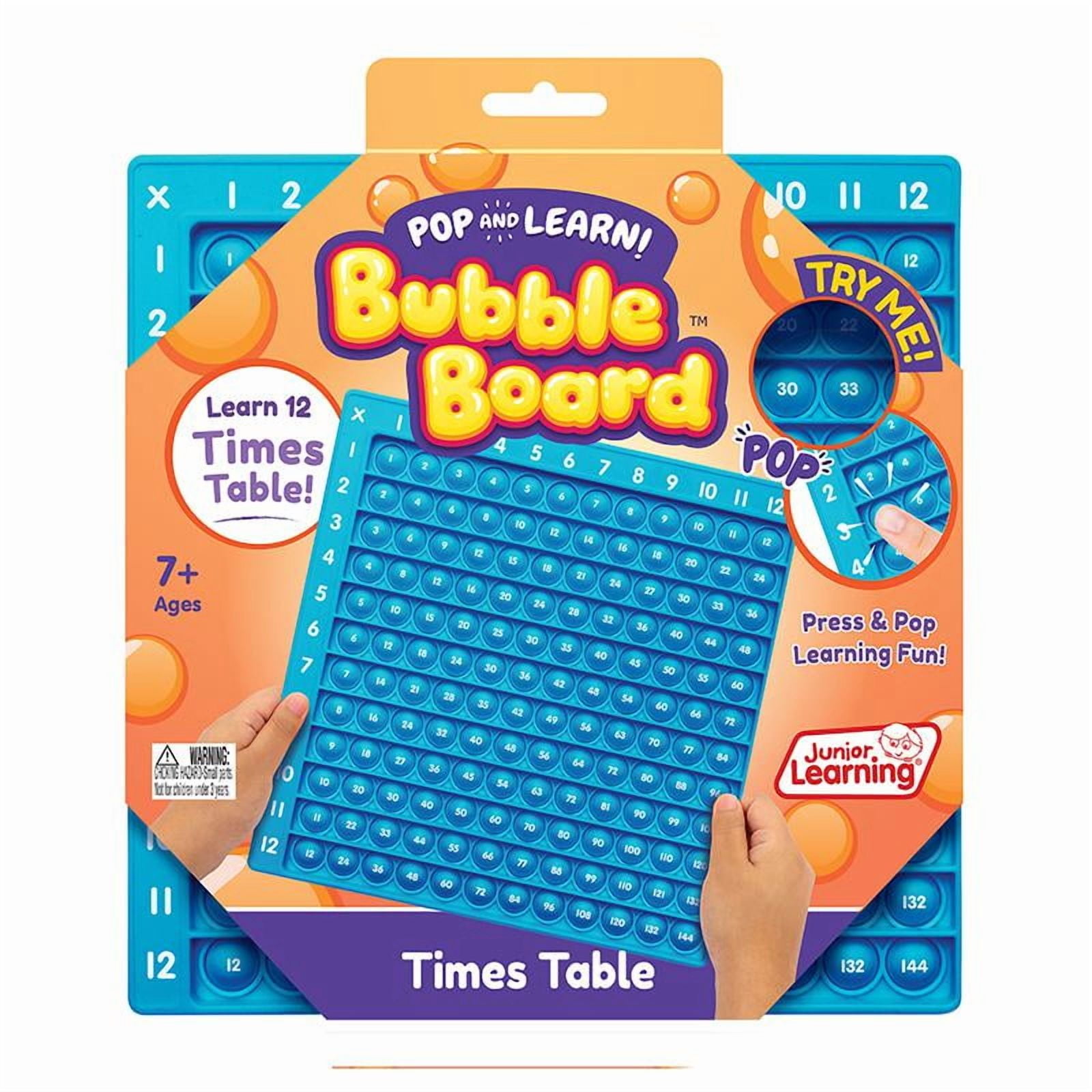 Junior Learning Times Table Pop and Learn Bubble Board - Walmart.com