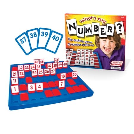 What's My Number? unior Learning for Ages 5-6 Grade 1 Grade 3 Learning, Math Number Patterns, Perfect for Home School, Educational Resources