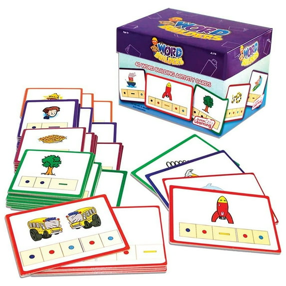 Junior Learning Word Builders Activity Cards
