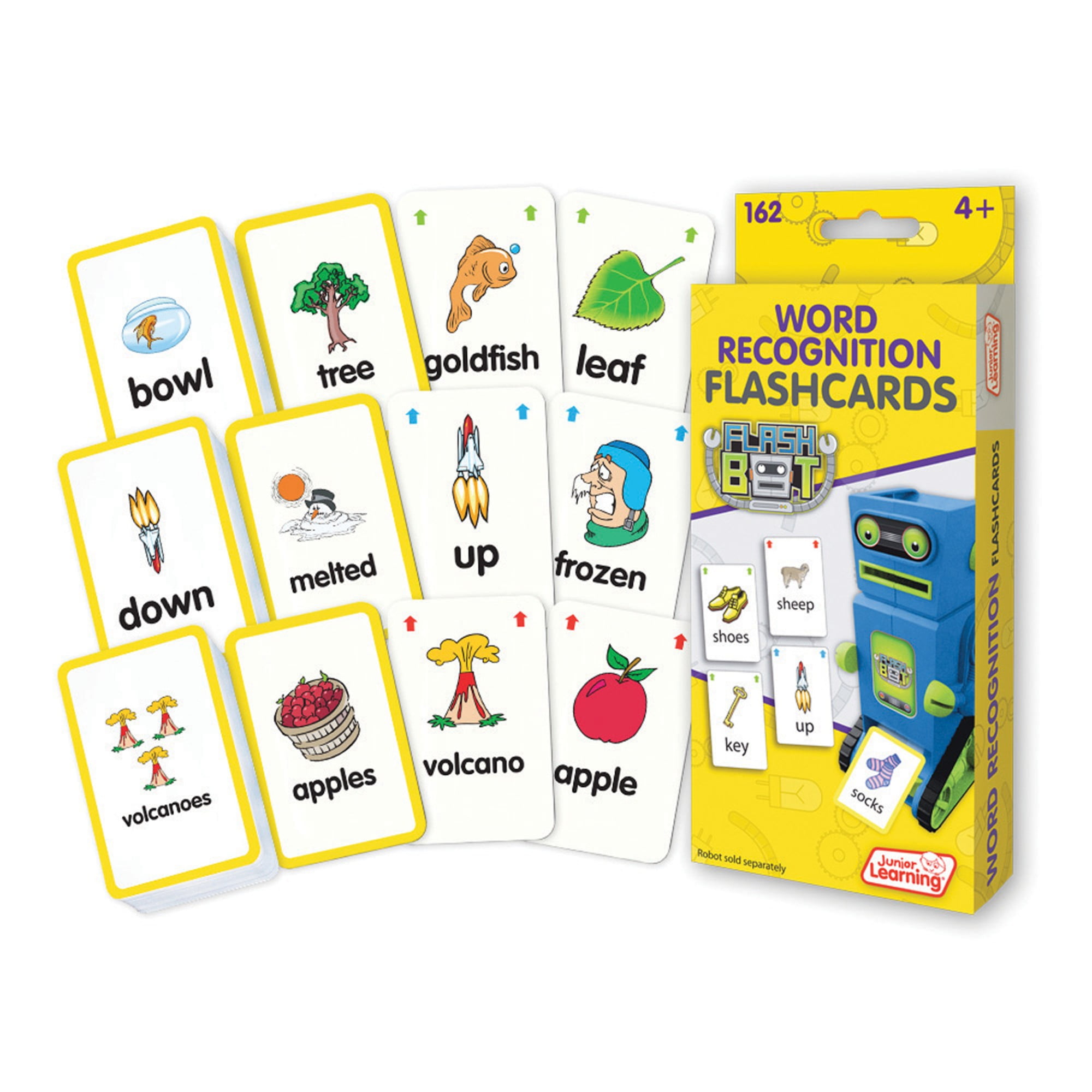 Junior Learning Word Recognition Flash Cards 201 - Walmart.com