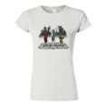 thumbnail image 1 of Junior Machine Road Robot Abbey Road Salih Gonenli Artworks Funny Parody DT T-Shirt Tee, 1 of 2