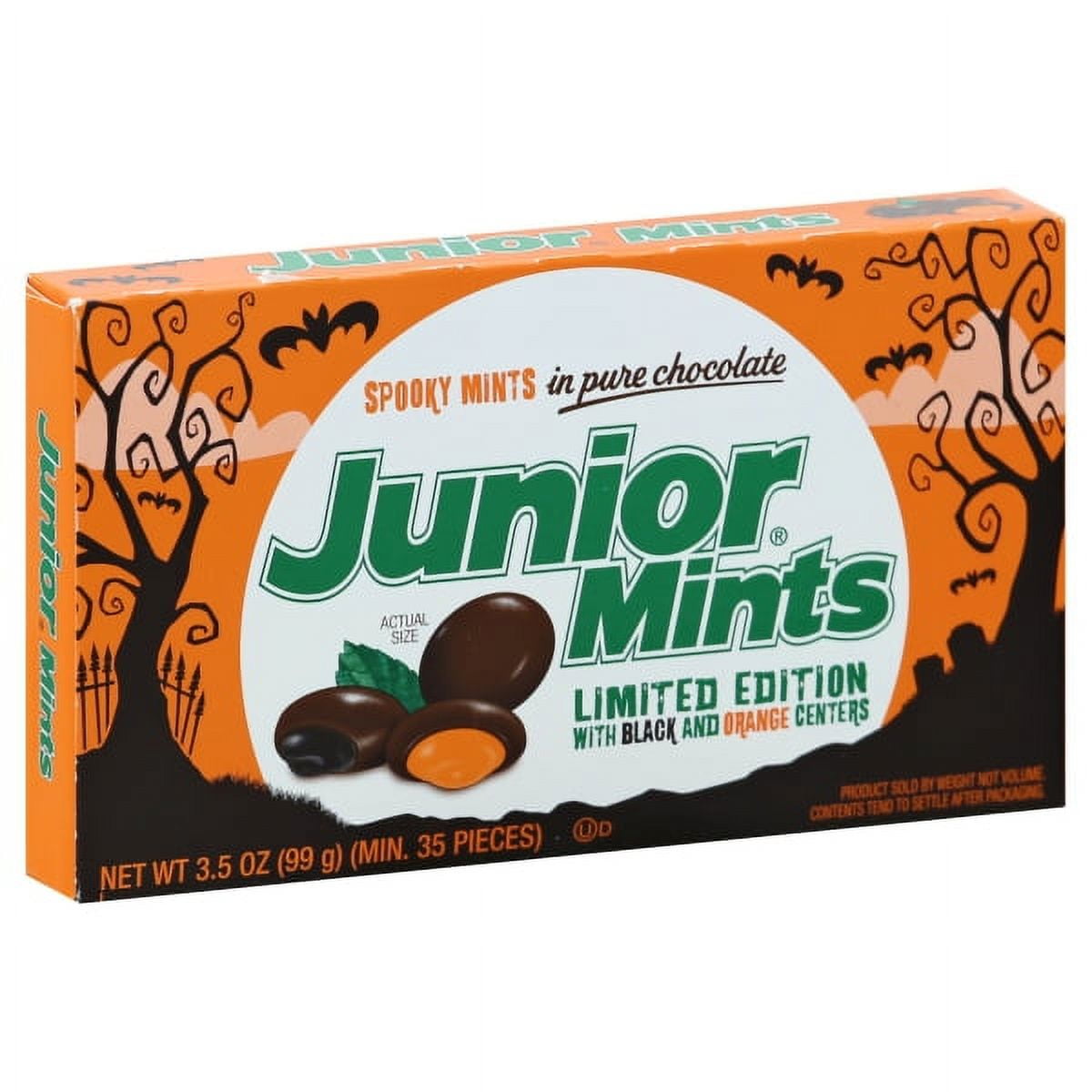 Junior Mint Halloween Spooky Chocolate Mints, 3.5 oz