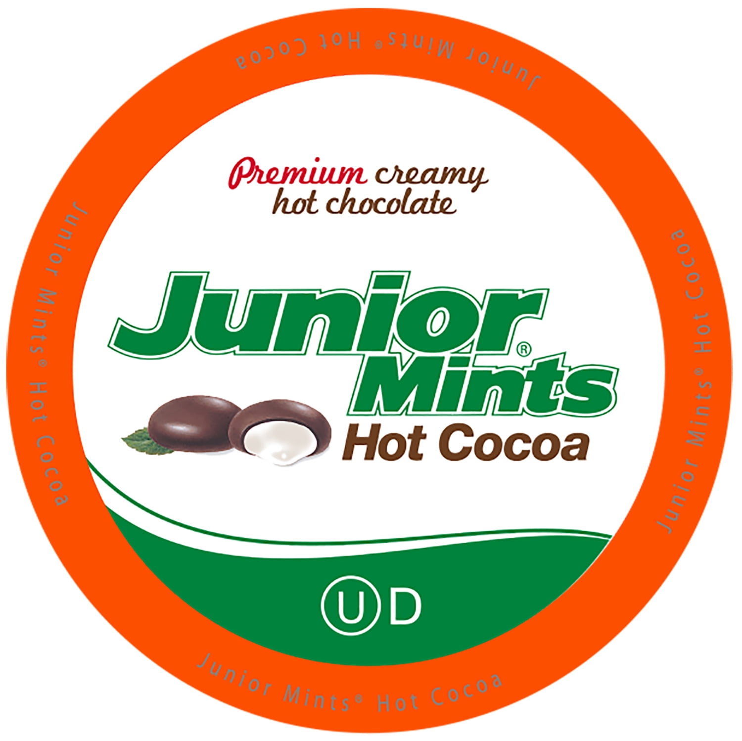 Junior Mints Chocolate Mint Flavored Hot Cocoa Pods,, 40 Ct
