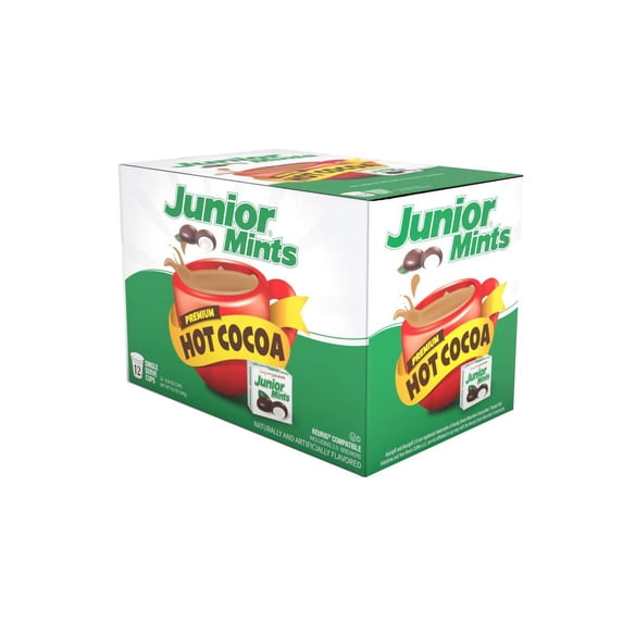 Junior Mints Chocolate Mint Hot Cocoa K-Cups 12 Count