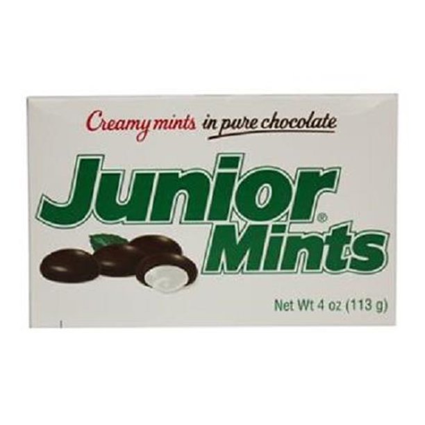 Junior Mints, Creamy Mints In Chocolate, Count 1 (3.5 oz) Sugar Candy