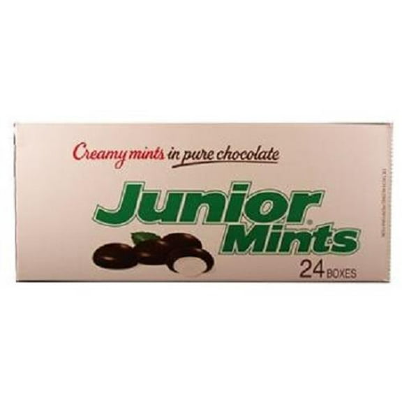 Junior Mints, Creamy Mints In Chocolate, Count 24 (1.84 oz) - Chocolate Candy / Grab Varieties & Flavors