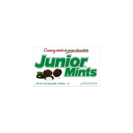 Junior Mints Candy 3.5 oz (Pack of 24)