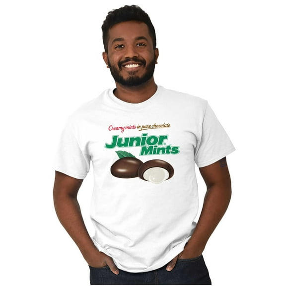 Junior Mints Logo Chocolate Candy Unisex Plus Size Graphic Tee Brisco Brands 3X