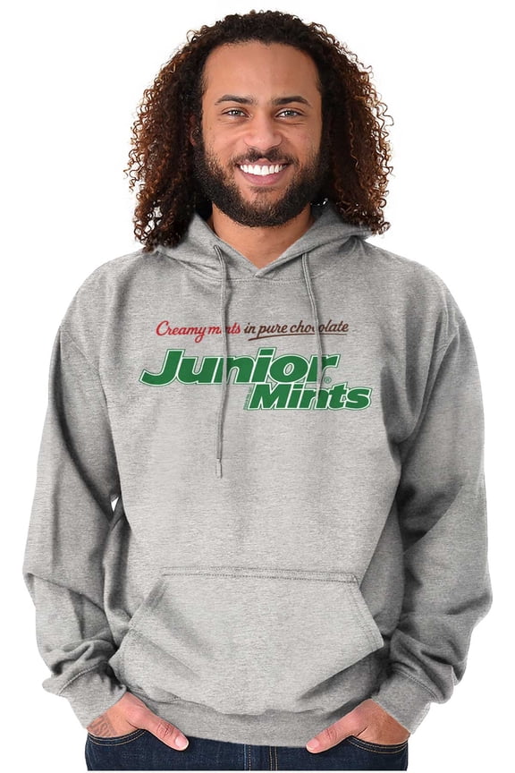 Junior Mints Logo Favorite Candy Hoodie Sweatshirt Women Men Brisco Brands L