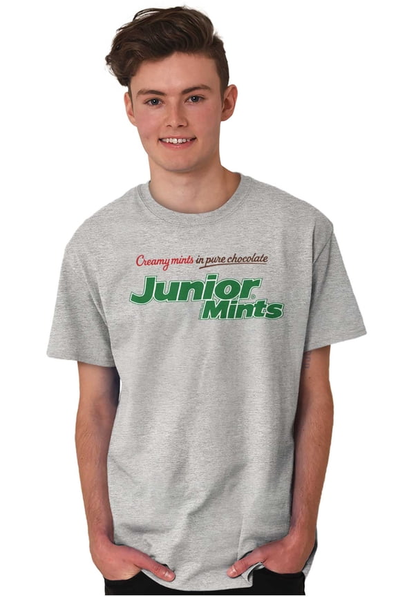 Junior Mints Logo Favorite Candy Men's Graphic T Shirt Tees Brisco Brands L