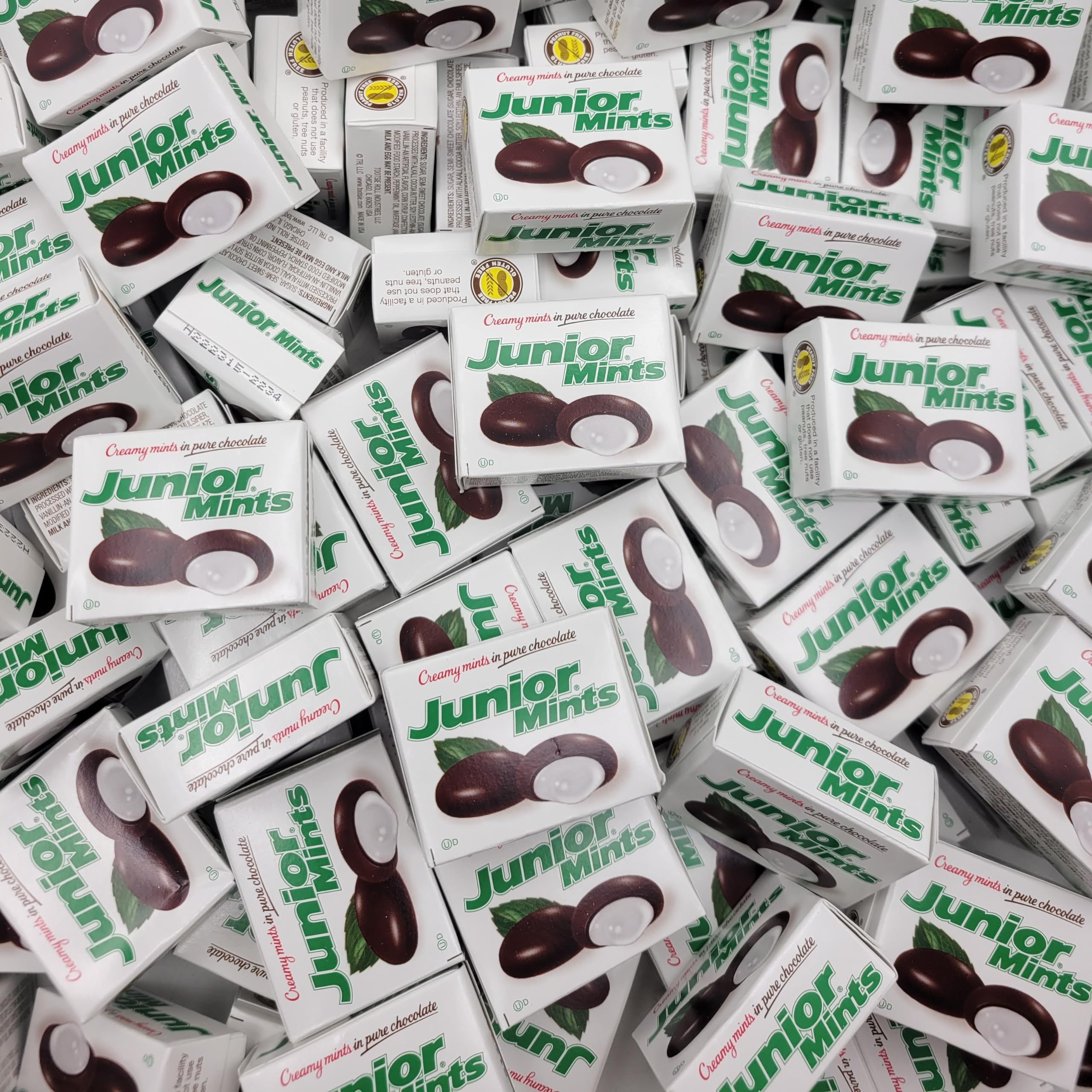 Junior Mints Minis Pure Chocolate Covered Creamy Peppermints, Mini