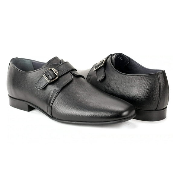 Junior Mirage 6952 Plain Toe Buckle Dress Shoe