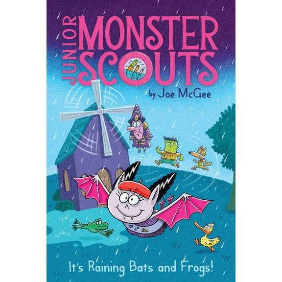 Junior Monster Scouts It's Raining Bats and Frogs!, Book 3, (Paperback)