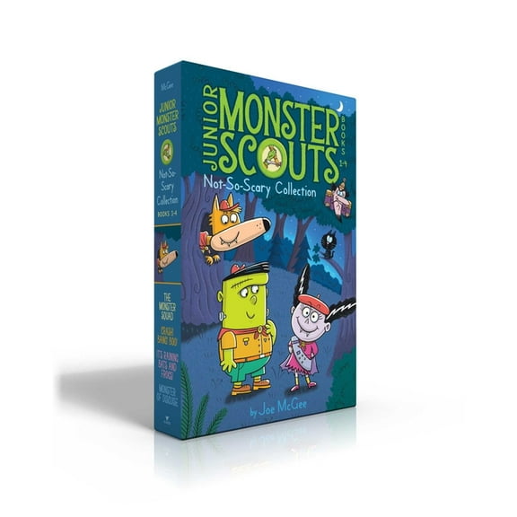 Junior Monster Scouts Junior Monster Scouts Not-So-Scary Collection Books 1-4 (Boxed Set): The Monster Squad; Crash! Bang! Boo!; It's Raining , (Paperback)