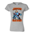 thumbnail image 1 of Junior New Jesus Saves Hockey Jersey Puck Sports Funny DT T-Shirt Tee, 1 of 2