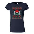 thumbnail image 1 of Junior Nurse Heart Medical Ugly Christmas Gift Funny DT T-Shirt Tee, 1 of 2