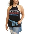 thumbnail image 1 of Junior Plus Graphic Halter Tank, 1 of 2