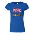 thumbnail image 1 of Junior Pretty In Pink Dangerous In Camo Funny DT T-Shirt Tee, 1 of 2