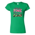thumbnail image 1 of Junior Pretty In Pink Dangerous In Camo Funny DT T-Shirt Tee, 1 of 2