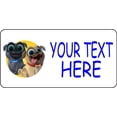 thumbnail image 1 of Junior Puppies Offset Photo License Plate, 1 of 1