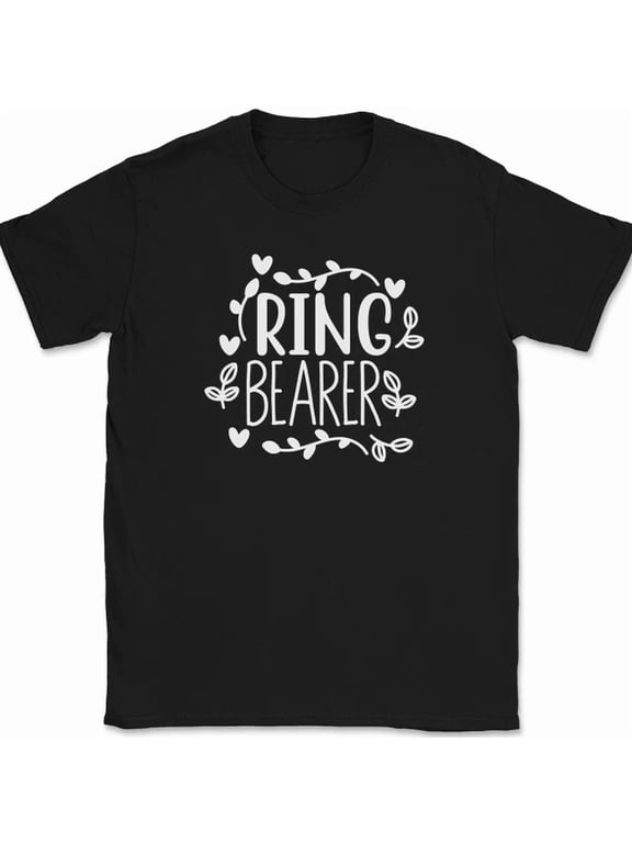 Junior Ring Bearer Wedding Graphic T-shirt