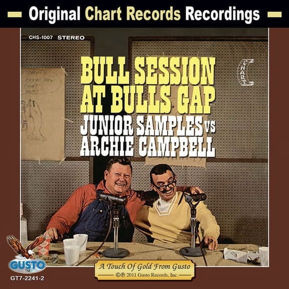 Junior Samples - Bull Session at Bulls Gap - Country - CD