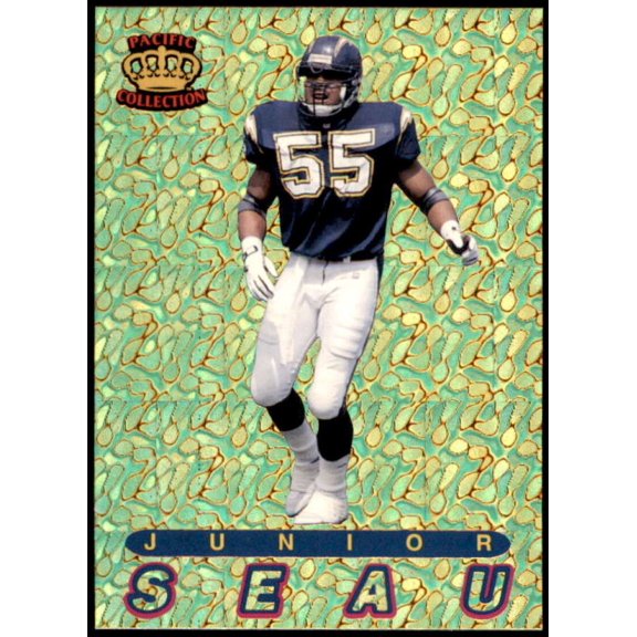 Junior Seau Card 1994 Pacific Prisms Gold #103