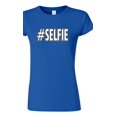 thumbnail image 1 of Junior Selfie Hashtag Funny Humor DT T-Shirt Tee, 1 of 2
