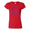 thumbnail image 1 of Junior Selfie Queen Pink Crown Reverse Funny Humor DT T-Shirt Tee, 1 of 2