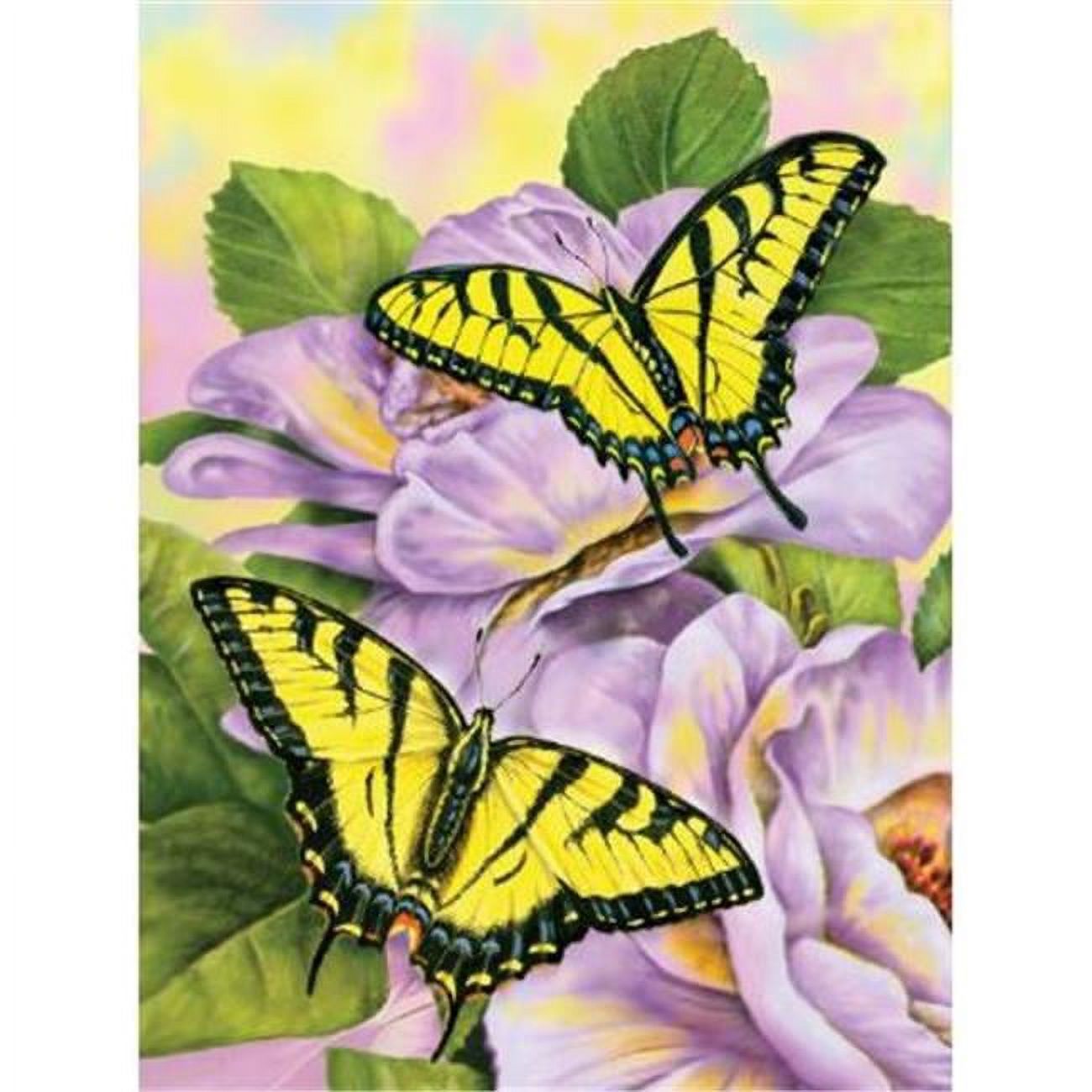 Junior Small Paint By Number Kit 8.75""X11.75""Swallowtail Butterflies