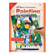 Junior Small Paint By Number Kit, 8.75" x 11.75", Tropical Birds