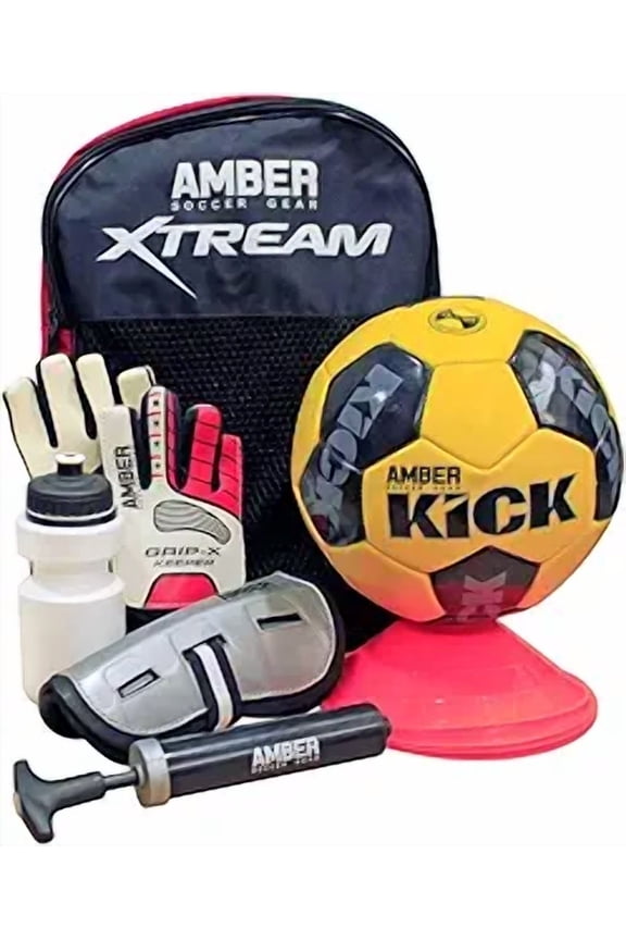 Junior Soccer Training Set: Comprehensive Gear for Young Players (7 Pieces)