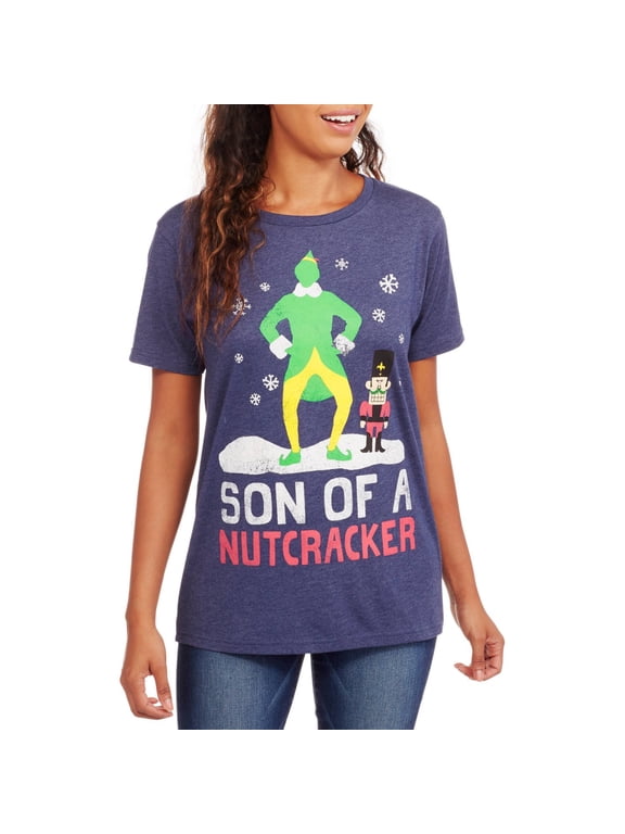 Junior' "Son of a Nutcracker" Christmas Boyfriend Tee