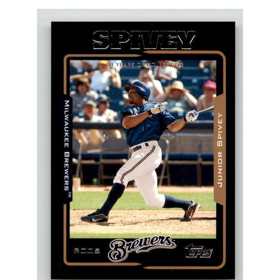 Junior Spivey Card 2005 Topps Black #563
